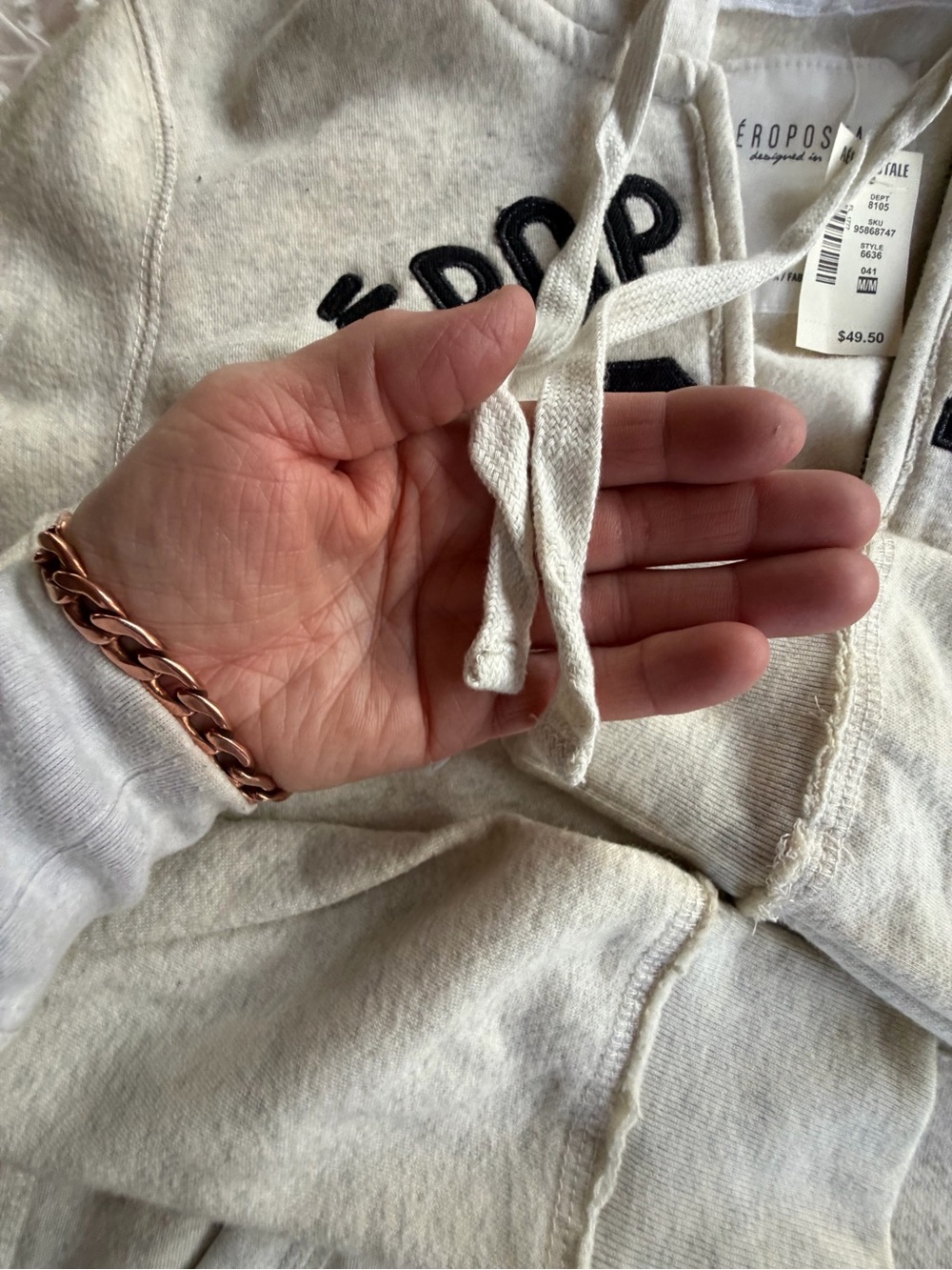 NWT Aeropostale 1987 NY  Fit & Flare Sweatpants + Zip Up Set - Picture 4 of 14